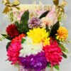 Vibrant Bloom Easel Bouquet