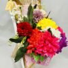 Vibrant Bloom Easel Bouquet