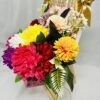 Vibrant Bloom Easel Bouquet
