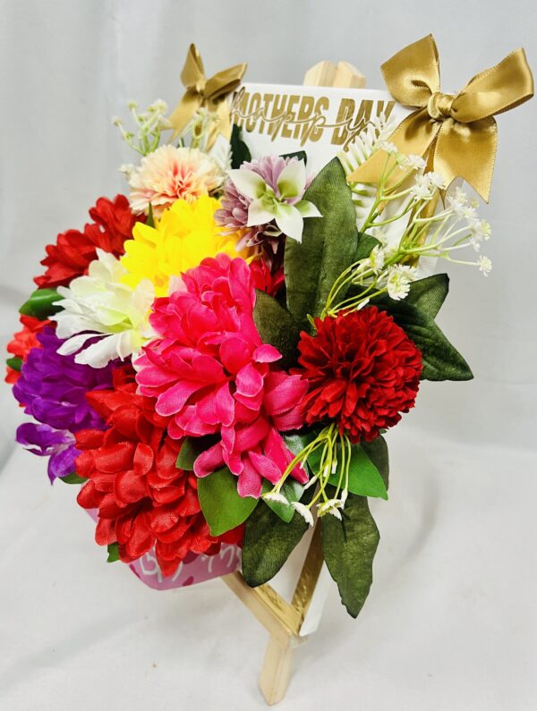 Vibrant Bloom Easel Bouquet