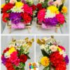 Vibrant Bloom Easel Bouquet