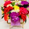 img_8333 Vibrant Bloom Easel Bouquet