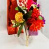 img_8334 Vibrant Bloom Easel Bouquet