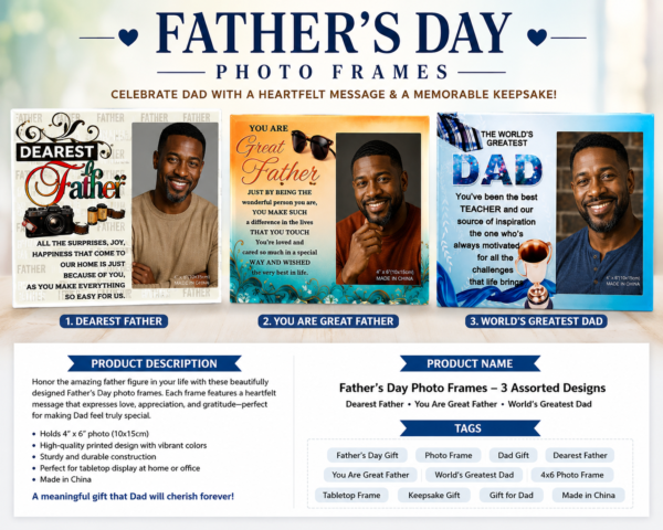 Dad Keepsake Frames
