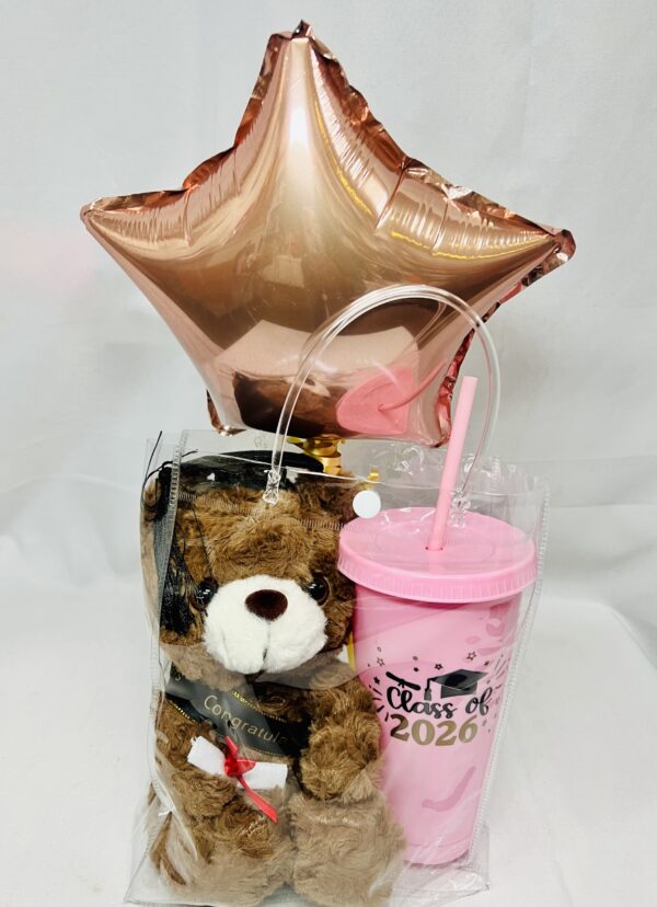 Teddy & Tumbler Graduation Surprise