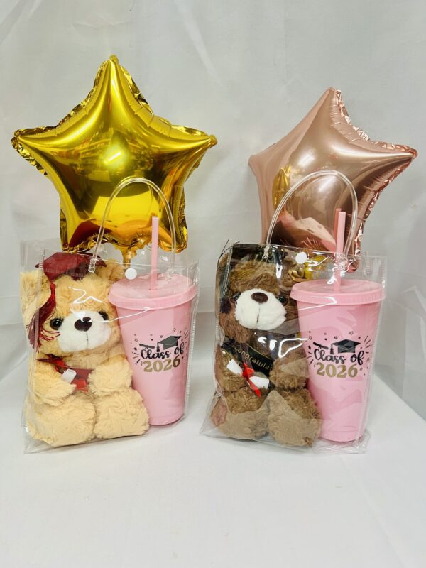 Teddy & Tumbler Graduation Surprise