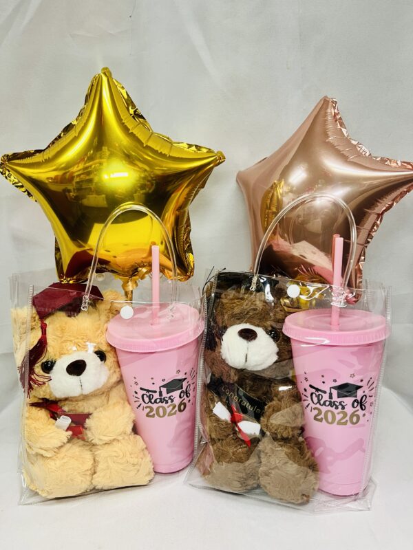 Teddy & Tumbler Graduation Surprise