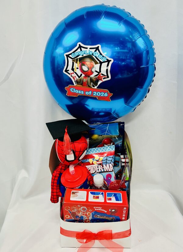 Spider-Man Graduation Celebration Box