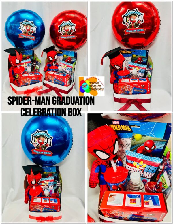 Spider-Man Graduation Celebration Box