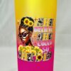 Motivational Gradient Tumbler with Straw
