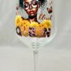 Motivational Stemmed Wine Glass