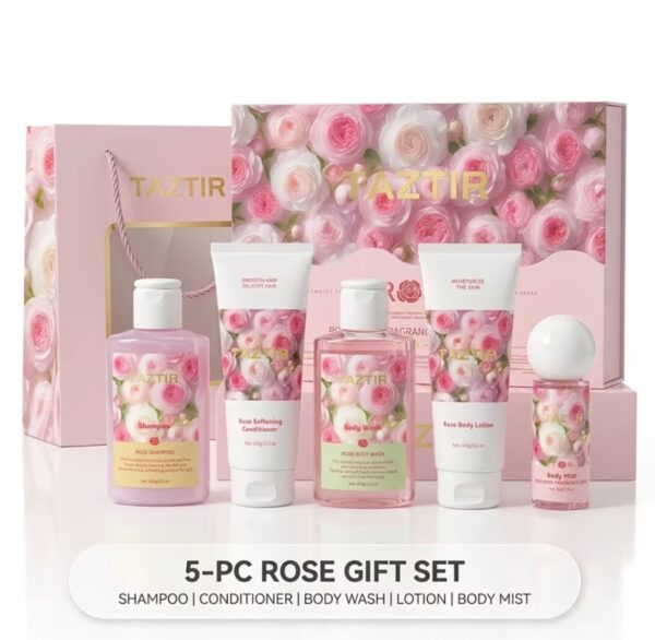 Luxury Rose Bath & Body Care Gift Set