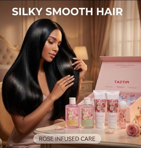 Luxury Rose Bath & Body Care Gift Set