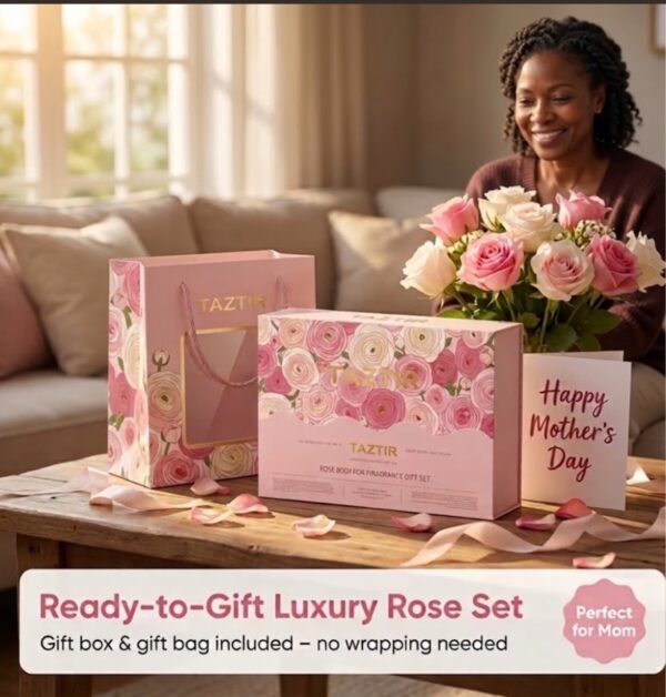 Luxury Rose Bath & Body Care Gift Set