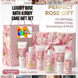Luxury Rose Bath & Body Care Gift Set