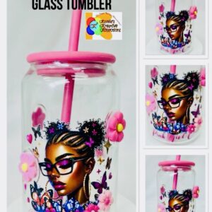 img_0422 Motivational Pink Glass Can Tumbler