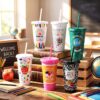 Teacher Appreciation Plastic Tumbler Collection