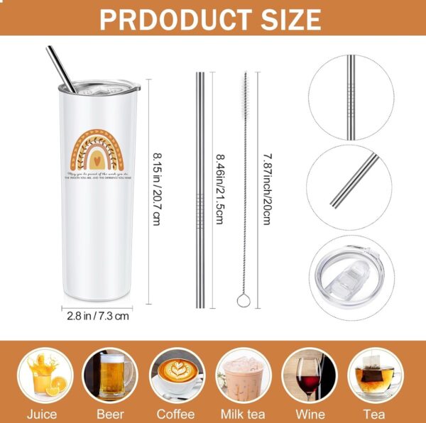 Teacher Appreciation 20 oz Stainless Steel Double-Walled Tumbler Collection