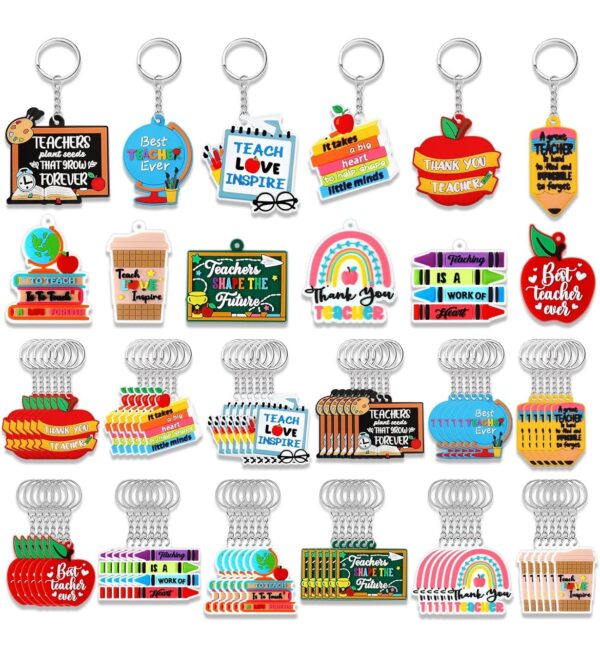 Teacher Appreciation Keychains