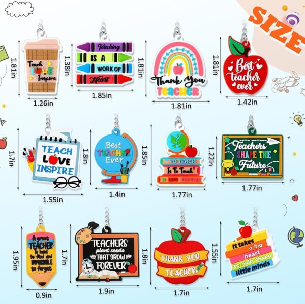 Teacher Appreciation Keychains