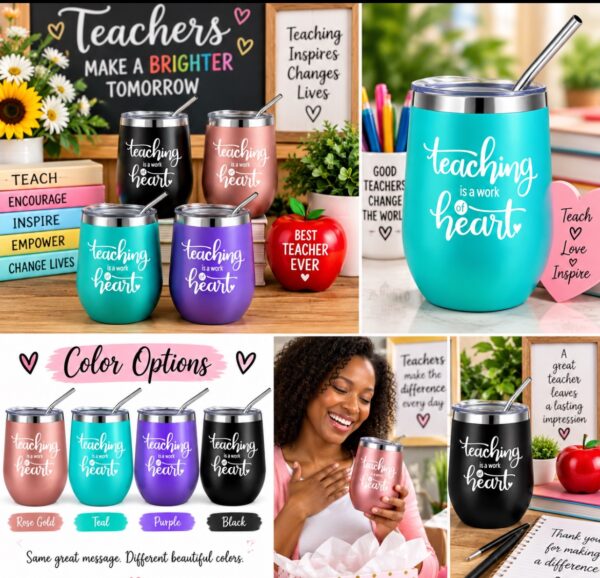 Teacher Wine Tumbler