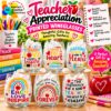 Teacher Appreciation Printed Wineglasses